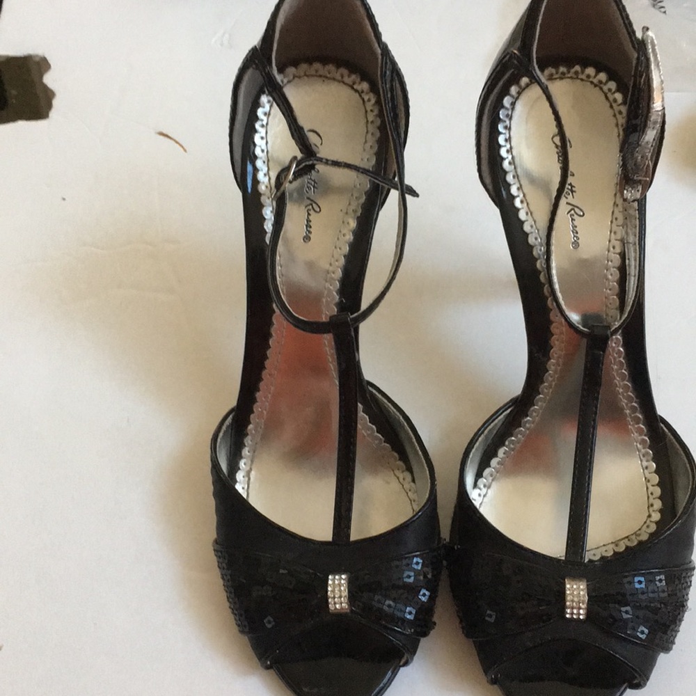 FINAL MARKDOWN Dressy Charlotte Russe ladies t-strap 9